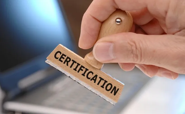 Certification